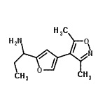 CAS#: 791776-83-5， 1-[4-(3,5-Dimethyl-1,2-oxazol-4-yl)-2-furyl]-1-propanamine
