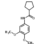 CAS#: 791841-30-0， N-(3,4-Dimethoxyphenyl)cyclopentanecarboxamide