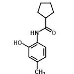CAS#: 791841-33-3， N-(2-Hydroxy-4-methylphenyl)cyclopentanecarboxamide