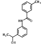 CAS#: 791841-96-8， N-[3-(1-Hydroxyethyl)phenyl]-3-methylbenzamide