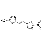 CAS#: 791853-07-1， 5-Methyl-2-[(E)-2-(2-nitro-1,3-oxazol-5-yl)vinyl]-1,3-oxazole