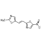 CAS#: 791853-25-3， 2-Methyl-5-[(E)-2-(5-nitro-1,3-oxazol-2-yl)vinyl]-1,3-oxazole