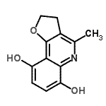 CAS#: 792123-14-9， 4-Methyl-2,3-dihydrofuro[3,2-c]quinoline-6,9-diol