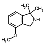 CAS#: 792167-87-4， 4-Methoxy-1,1-dimethylisoindoline