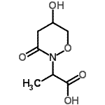 CAS#: 792180-85-9， 2-(5-Hydroxy-3-oxo-1,2-oxazinan-2-yl)propanoic acid