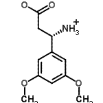 CAS 登录号：792183-19-8， (3S)-3-铵基-3-(3,5-二甲氧基苯基)丙酸酯