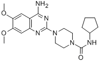 CAS#: 79221-18-4， 4-(4-Amino-6,7-Dimethoxyquinazolin-2-Yl)-N-Cyclopentylpiperazine-1-Carboxamide