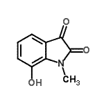 CAS#: 79223-92-0， 7-Hydroxy-1-methyl-1H-indole-2,3-dione