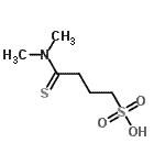 CAS#: 792861-48-4， 4-(Dimethylamino)-4-thioxo-1-butanesulfonic acid