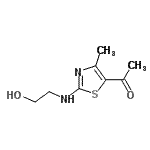CAS#: 792862-60-3， 1-{2-[(2-Hydroxyethyl)amino]-4-methyl-1,3-thiazol-5-yl}ethanone