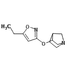 CAS#: 792881-56-2， 3-[(5-Ethyl-1,2-oxazol-3-yl)oxy]-1-azabicyclo[2.2.1]heptane