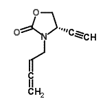 CAS#: 792950-36-8， (4S)-3-(2,3-Butadien-1-yl)-4-ethynyl-1,3-oxazolidin-2-one