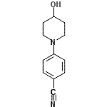 CAS#: 79421-43-5， 4-(4-Hydroxy-1-piperidinyl)benzonitrile