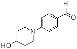 结构式 CAS# 79421-44-6, 4-(4-羟基哌啶-1-基)苯甲醛
