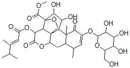 CAS 登录号：79439-84-2， 抗痢鸦胆子甙B