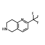 CAS#: 794461-84-0， 2-(Trifluoromethyl)-5,6,7,8-tetrahydro-1,6-naphthyridine