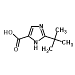 CAS#: 794495-32-2， 2-(2-Methyl-2-propanyl)-1H-imidazole-5-carboxylic acid
