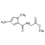 CAS#: 794529-77-4， Methyl N-[(4-amino-1-methyl-1H-pyrrol-2-yl)carbonyl]glycinate
