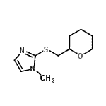CAS#: 794559-37-8， 1-Methyl-2-[(tetrahydro-2H-pyran-2-ylmethyl)sulfanyl]-1H-imidazole