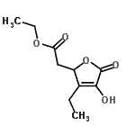 CAS#: 794567-66-1， Ethyl (3-ethyl-4-hydroxy-5-oxo-2,5-dihydro-2-furanyl)acetate