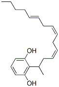 structure of CAS# 79473-24-8, 2-[(4Z,7Z,10E)-Pentadeca-4,7,10-Trien-2-Yl]Benzene-1,3-Diol;2-[(3Z,6Z,9E)-1-Methyltetradeca-3,6,9-Trienyl]Benzene-1,3-Diol;2-[(3Z,6Z,9E)-1-Methyltetradeca-3,6,9-Trienyl]Resorcinol;1,3-Benzenediol, 5-(8Z,11Z)-8,11,14-Pentadecatrienyl-