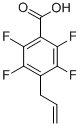 结构式 CAS# 79538-02-6, 4-烯丙基-2,3,5,6-四氟苯甲酸