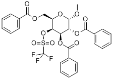 CAS#: 79580-70-4， Methyl 2,3,6-Tri-O-Benzoyl-4-O-Trifluoromethanesulfononyl-alpha-D-Galactopyranoside