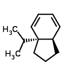 CAS#: 79599-70-5， (3aR,7aR)-3a-Isopropyl-2,3,3a,7a-tetrahydro-1H-indene