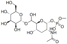CAS#: 79671-06-0， [(2R,3R,5S,6S)-3-Acetamido-5-Hydroxy-6-[Hydroxy-[(2R,3S,4S,5S,6R)-3,4,5-Trihydroxy-6-(Hydroxymethyl)Oxan-2-Yl]Oxymethyl]Oxan-2-Yl] Methyl Hydrogen Phosphate