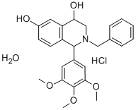 CAS#: 79677-06-8， 2-Benzyl-1-(3,4,5-Trimethoxyphenyl)-3,4-Dihydro-1H-Isoquinolin-2-Ium-4,6-Diol Chloride