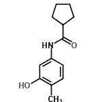 CAS#: 796887-76-8， N-(3-Hydroxy-4-methylphenyl)cyclopentanecarboxamide