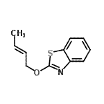 CAS#: 79714-84-4， 2-[(2E)-2-Buten-1-yloxy]-1,3-benzothiazole