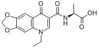 CAS#: 79721-05-4， (2S)-2-[(5-Ethyl-8-Oxo[1,3]Dioxolo[4,5-g]Quinoline-7-Carbonyl)Amino]Propanoic Acid