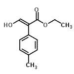 CAS#: 797756-83-3， Ethyl (2E)-3-hydroxy-2-(4-methylphenyl)acrylate