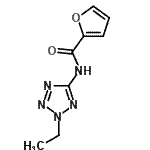 CAS#: 797767-71-6， N-(2-Ethyl-2H-tetrazol-5-yl)-2-furamide