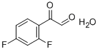 structure of CAS# 79784-36-4, 2,4-Difluorophenylglyoxal Hydrate;2,4-Difluorophenylglyoxal Hydrate, 95%, Dry Wt. Basis;2,4-DIFLUOROPHENYLGLYOXAL HYDRATE , DRY WT. BASIS;2-(2,4-DIFLUOROPHENYL)-2-OXOACETALDEHYDE