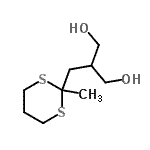 CAS#: 798550-49-9， 2-[(2-Methyl-1,3-dithian-2-yl)methyl]-1,3-propanediol