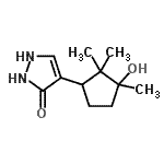 CAS#: 798554-10-6， 4-(3-Hydroxy-2,2,3-trimethylcyclopentyl)-1,2-dihydro-3H-pyrazol-3-one