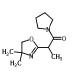 CAS#: 798562-08-0， 2-(4,4-Dimethyl-4,5-dihydro-1,3-oxazol-2-yl)-1-(1-pyrrolidinyl)-1-propanone