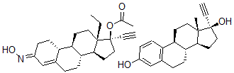CAS#: 79871-54-8， Norgestimate mixture with ethinyl estradiol