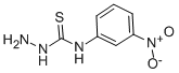 结构式 CAS# 79925-03-4, 4-(3-硝基苯基)-3-硫代氨基甲酰肼