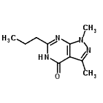 CAS#: 799295-88-8， 1,3-dimethyl-6-propyl-5H-pyrazolo[4,5-e]pyrimidin-4-one