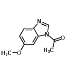 CAS#: 79938-47-9， 1-(6-Methoxy-1H-benzimidazol-1-yl)ethanone
