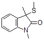 CAS#: 799561-62-9， 1,3-Dihydro-1,3-Dimethyl-3-(Methylthio)-2H-Indol-2-One