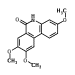 CAS#: 79966-75-9， 3,8,9-Trimethoxy-6(5H)-phenanthridinone
