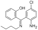 CAS#: 80018-37-7， 2-((2-Amino-5-Chlorophenyl)(Butylimino)Methyl)-Phenol