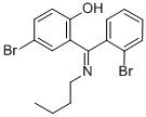 CAS#: 80018-38-8， 2-(N-Butylimino-(2-Bromophenyl)Methyl)-4-Bromophenol