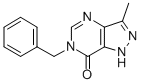 CAS#: 80030-90-6， 1,6-Dihydro-3-Methyl-6-(Phenylmethyl)-7H-Pyrazolo(4,3-D)Pyrimidin-7-One