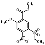 CAS#: 80036-90-4， Methyl 5-(ethylsulfonyl)-2-methoxy-4-nitrobenzoate