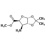 CAS#: 800379-24-2， Methyl 3-amino-3-deoxy-1,2-O-isopropylidene-alpha-D-xylofuranuronate